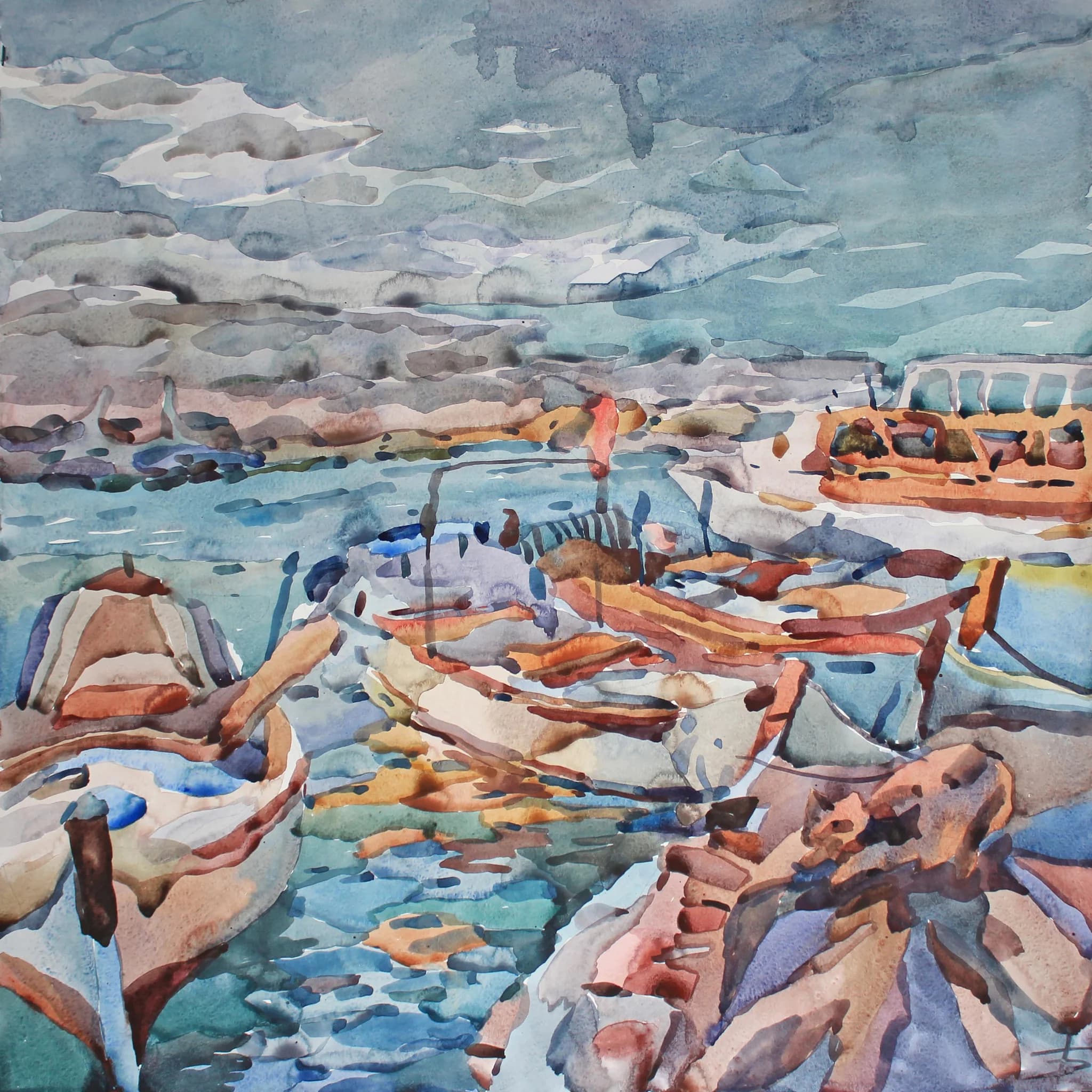 Boats in Izmir