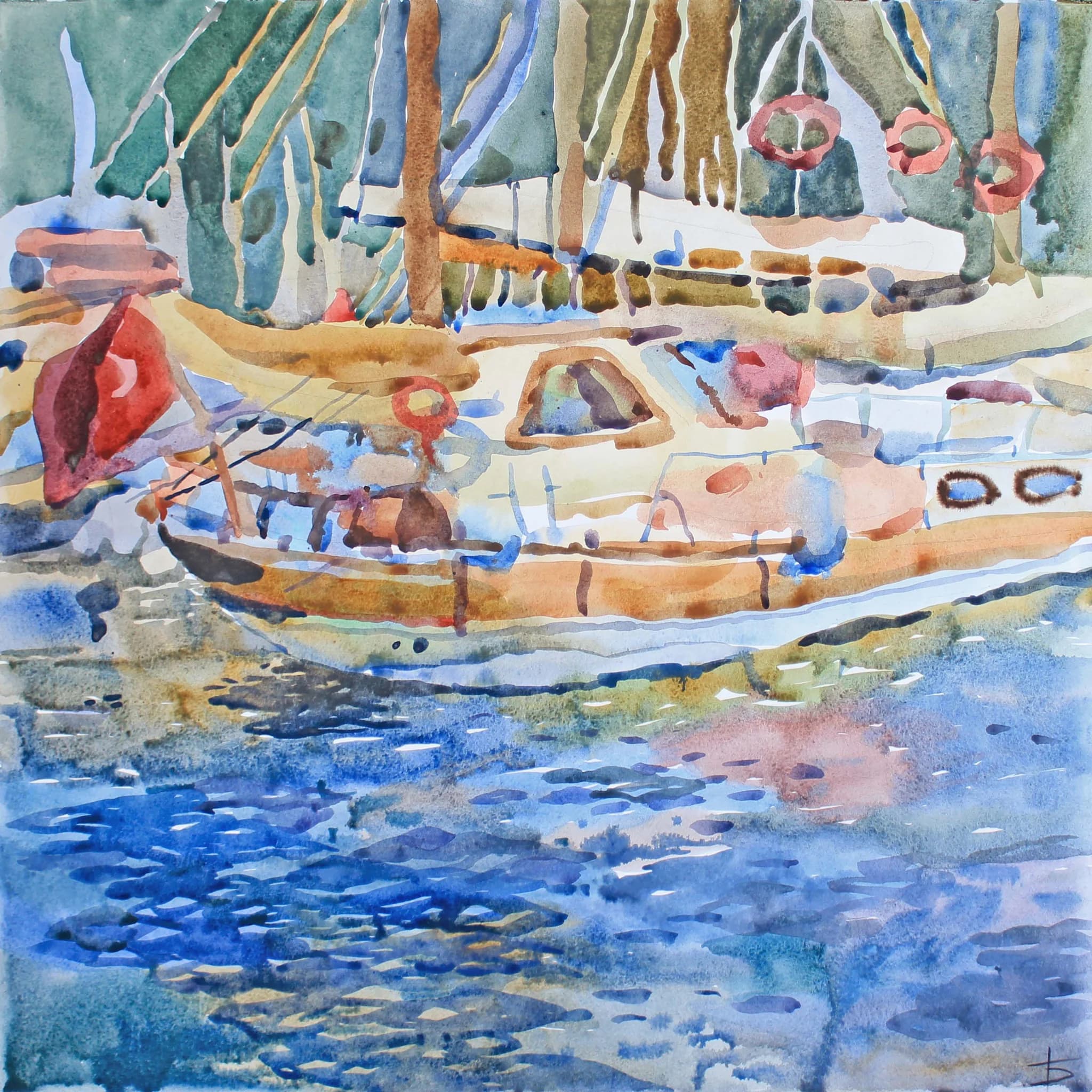 Boat in the Harbour