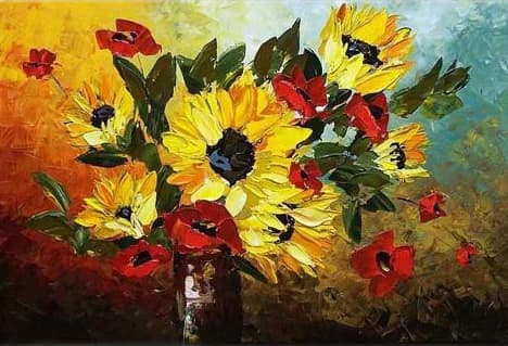Bouquet in a Vase