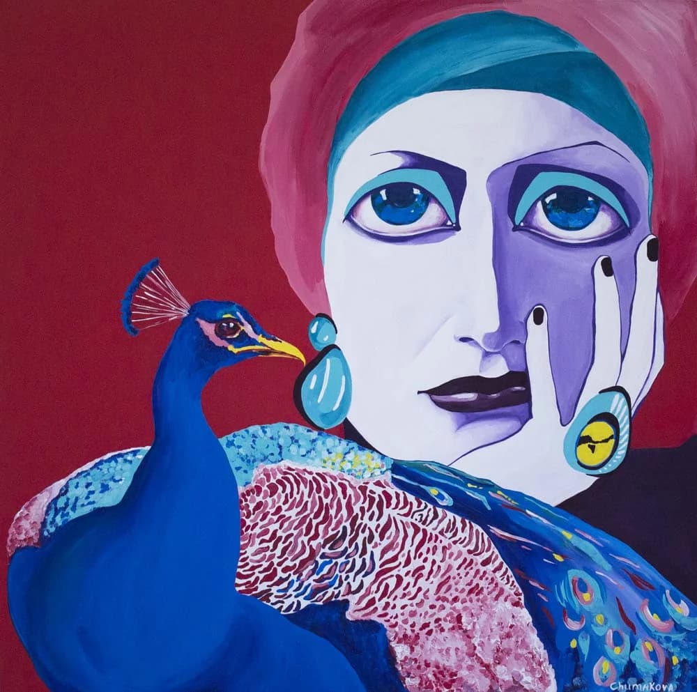 Painting Greta