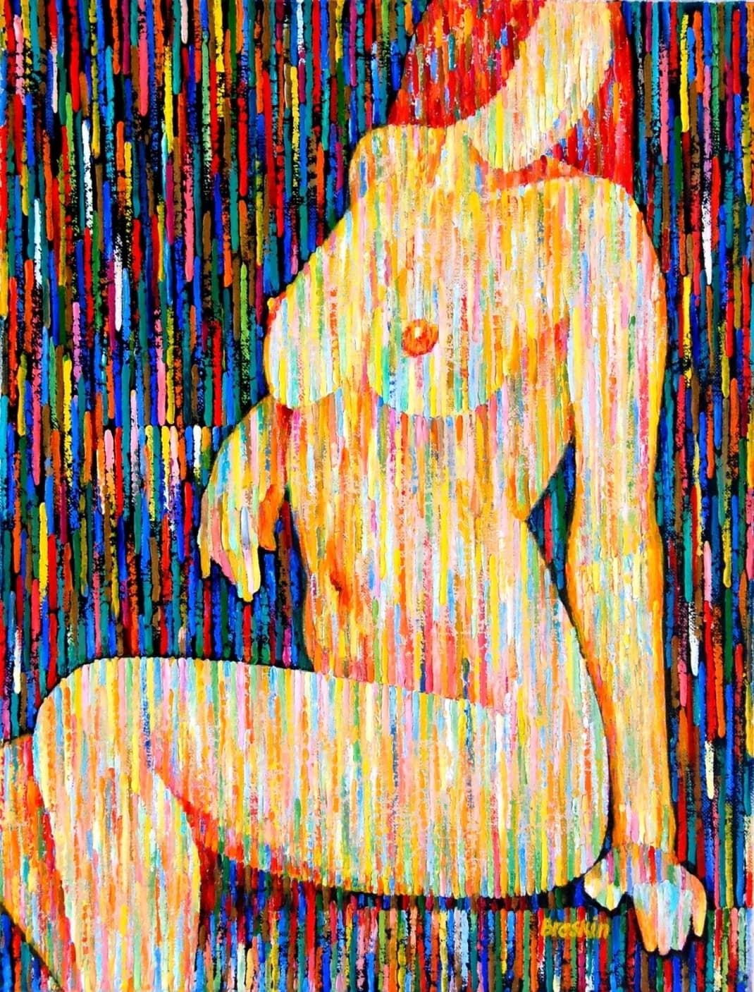 Colored rain