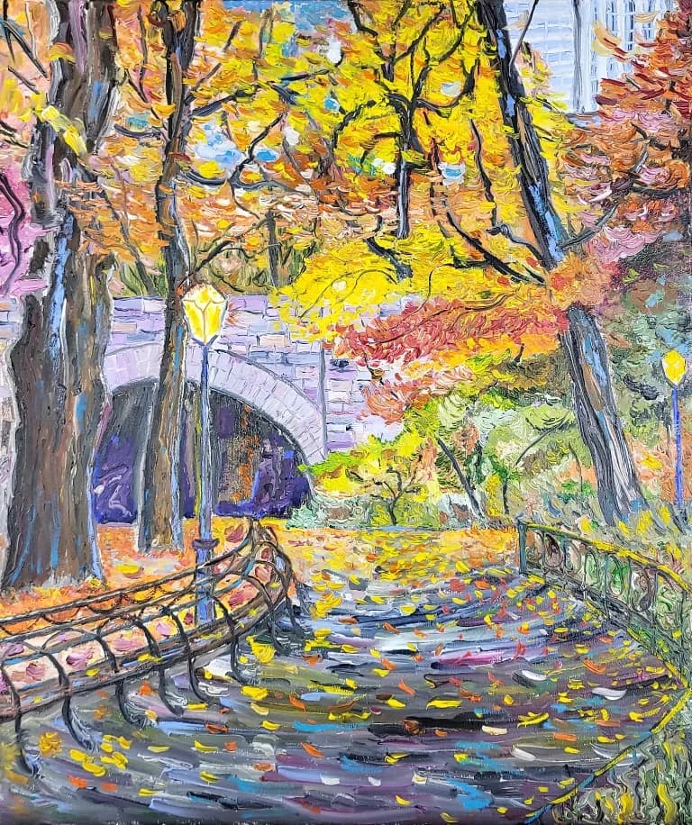 Central Park. Autumn.