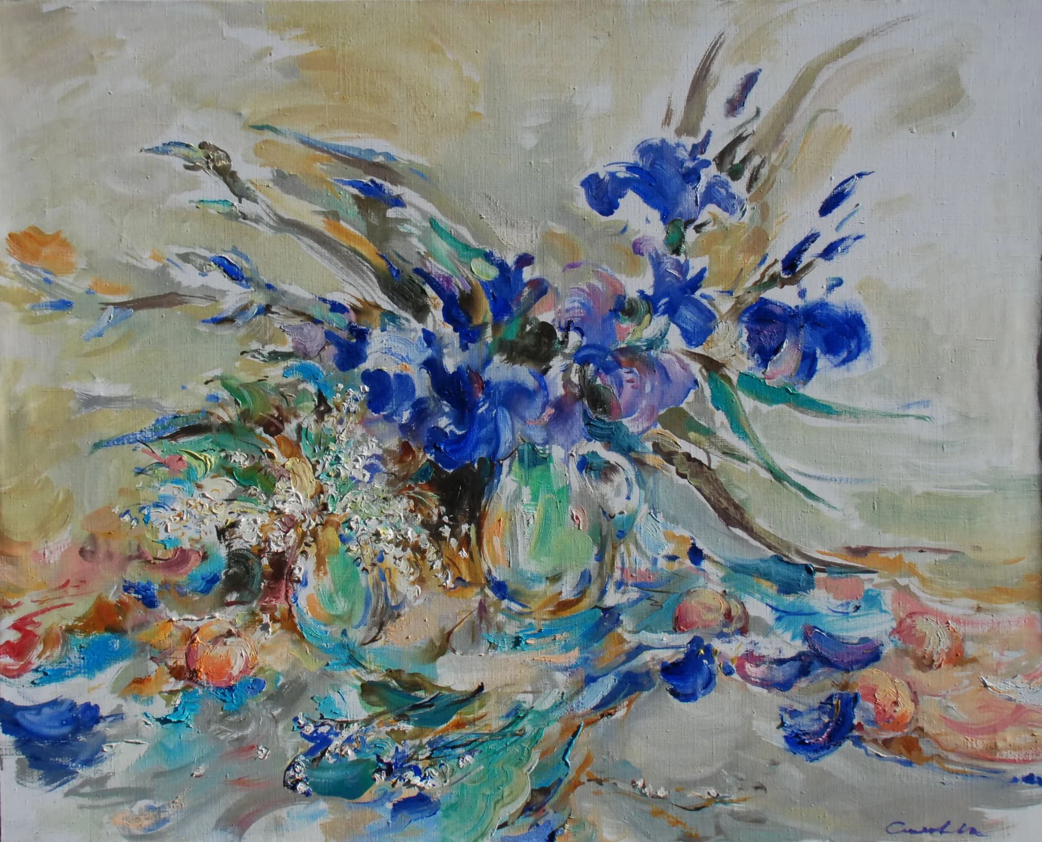 Blue Irises