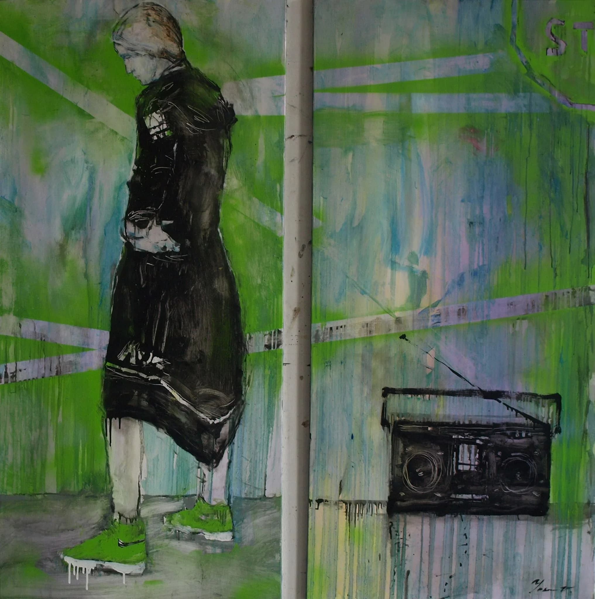Boombox (Diptych)