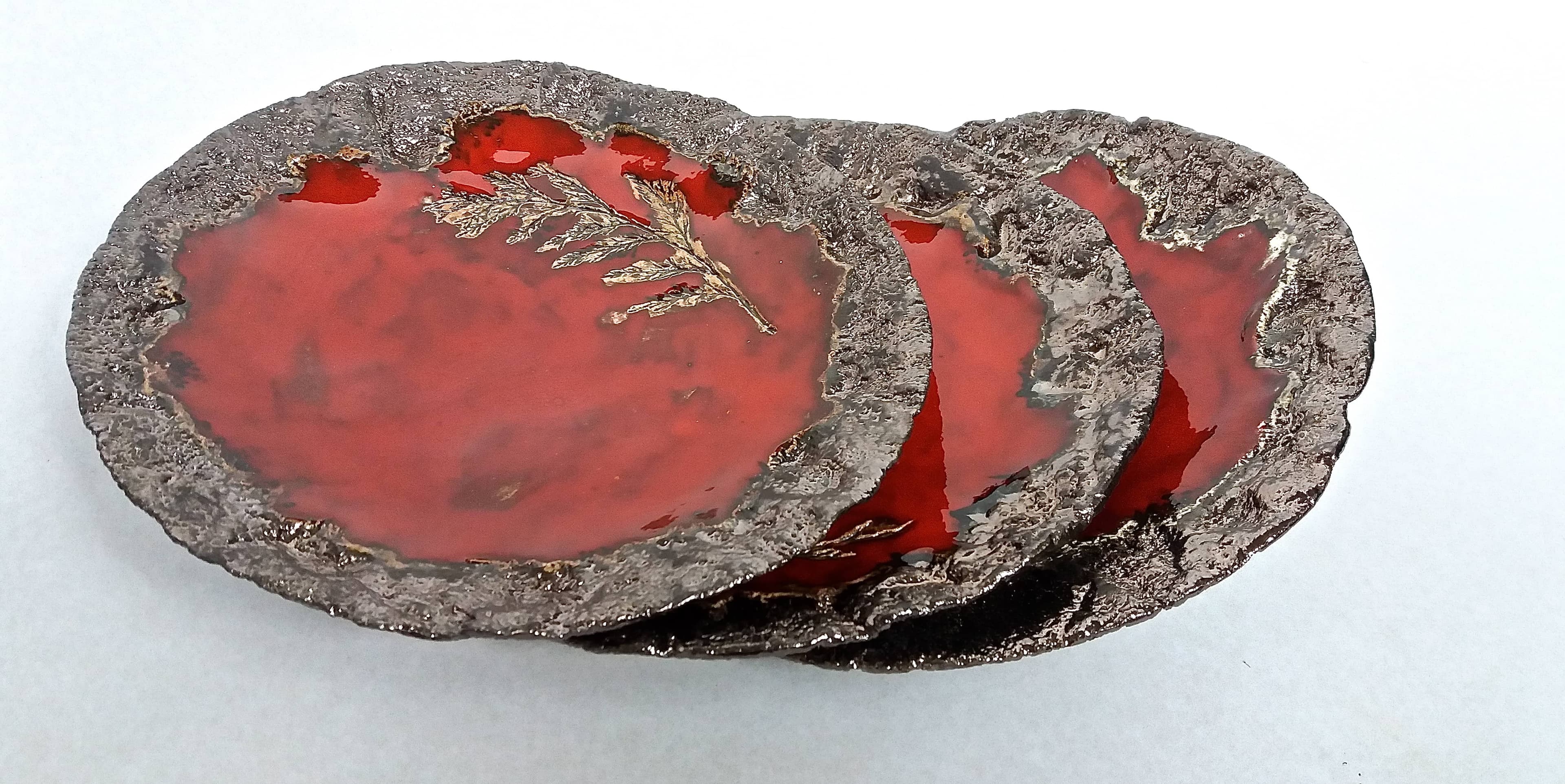 Dish "Red Glaze"