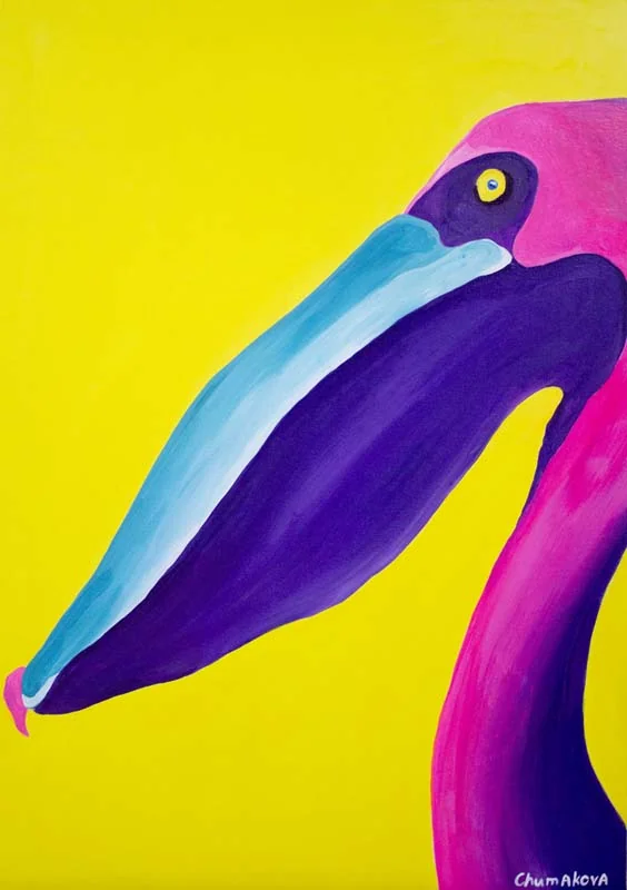 Painting, Pelican