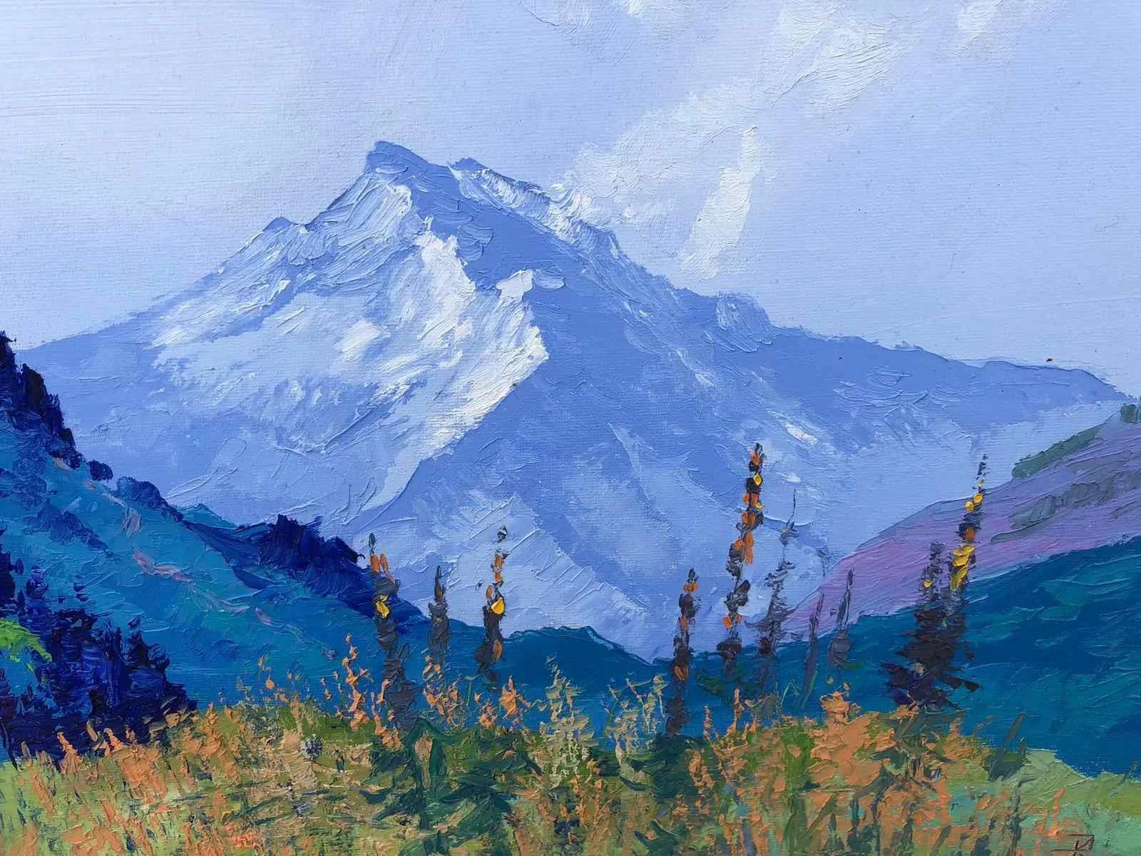 Painting "The Alps"