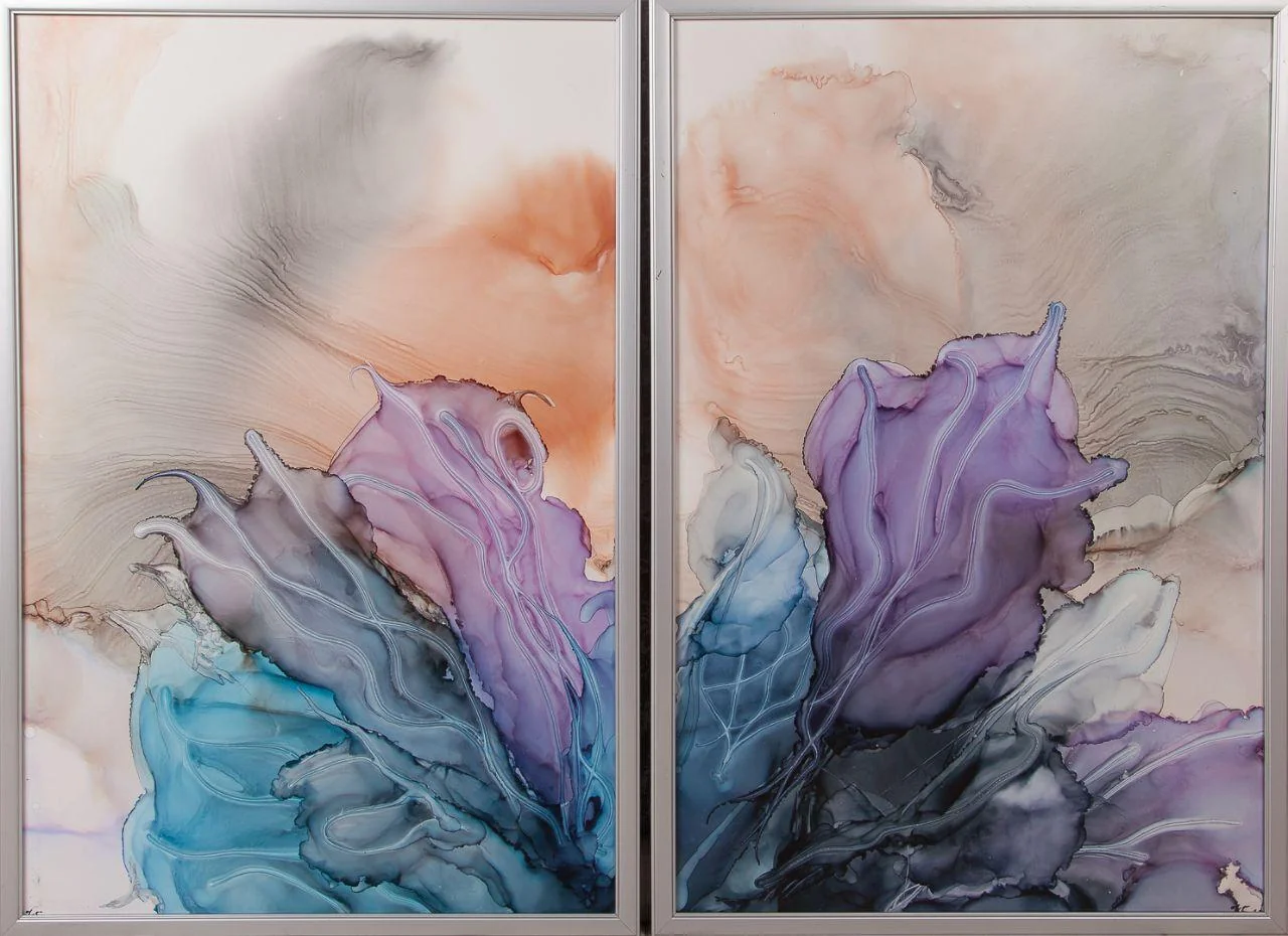 Flower (diptych)