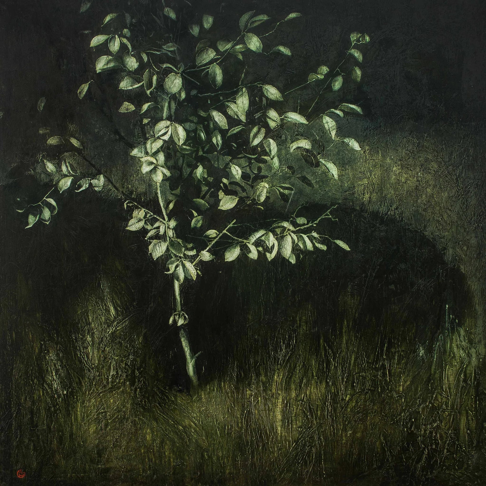 Green Tree (Diptych)