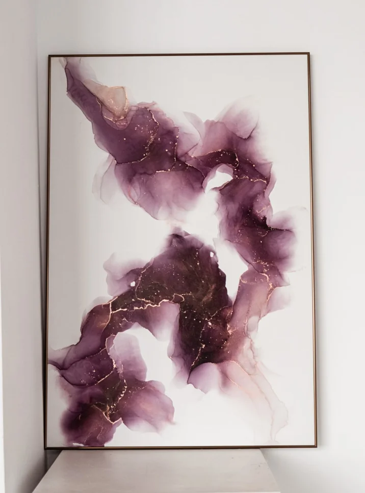 Deep Abstract Painting «Breath of the Wind»