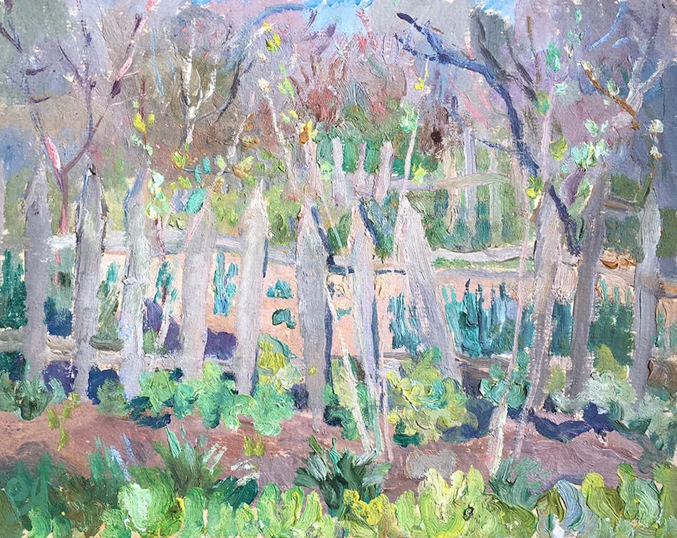 Painting "Spring" by Elena Yablonskaya