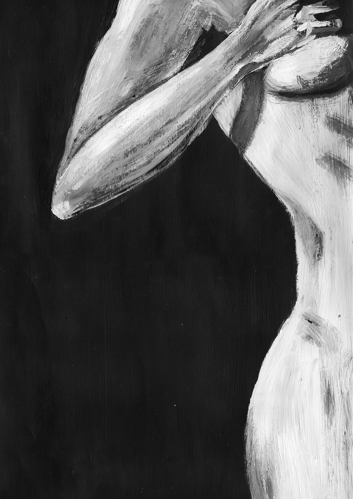 Black and White Autoportrait