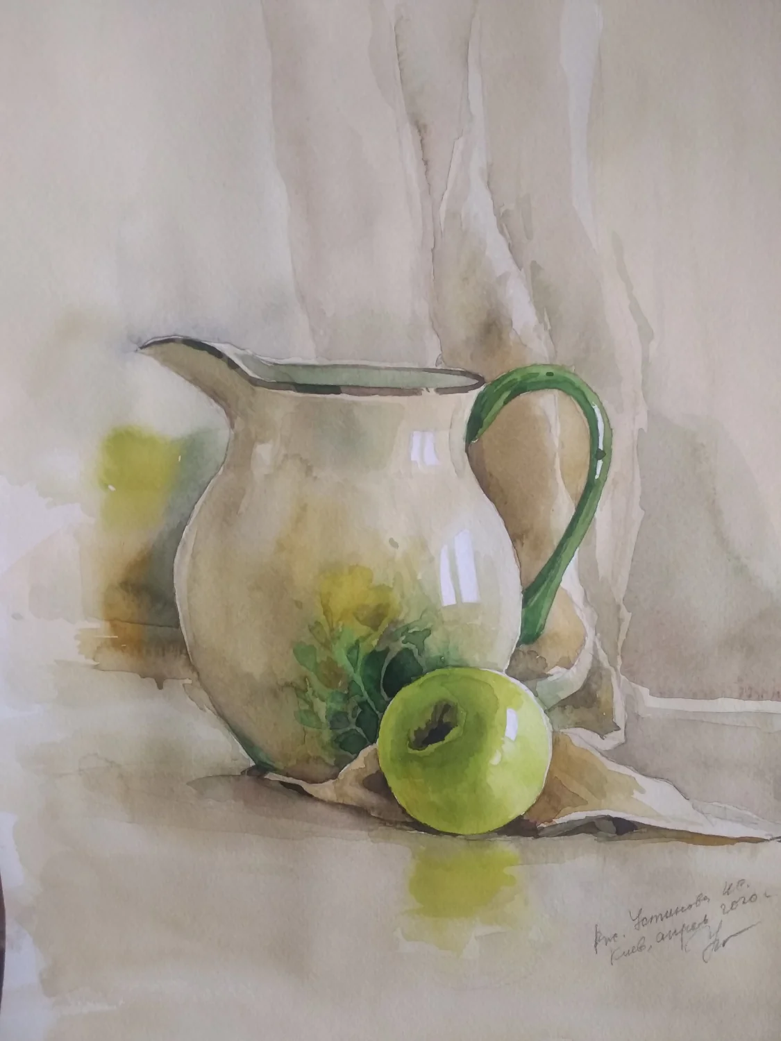 Apple jug.