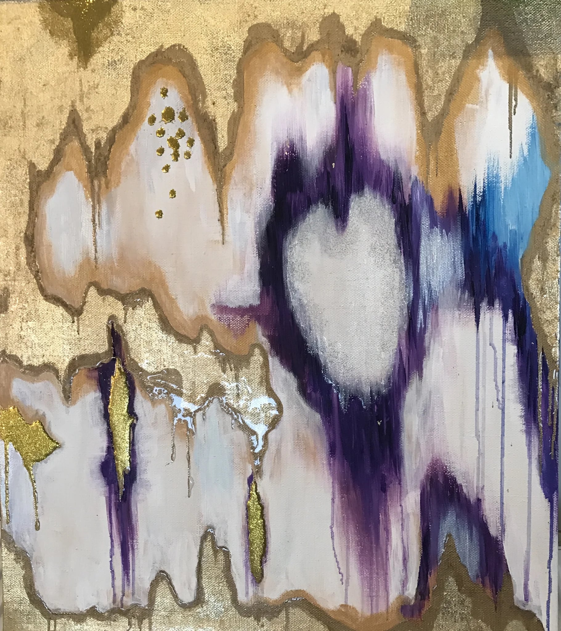 Violet and Gold Shades