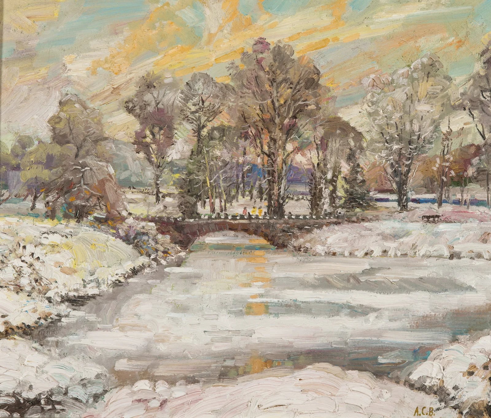 Oleksandriia Park. First Frost. 2000