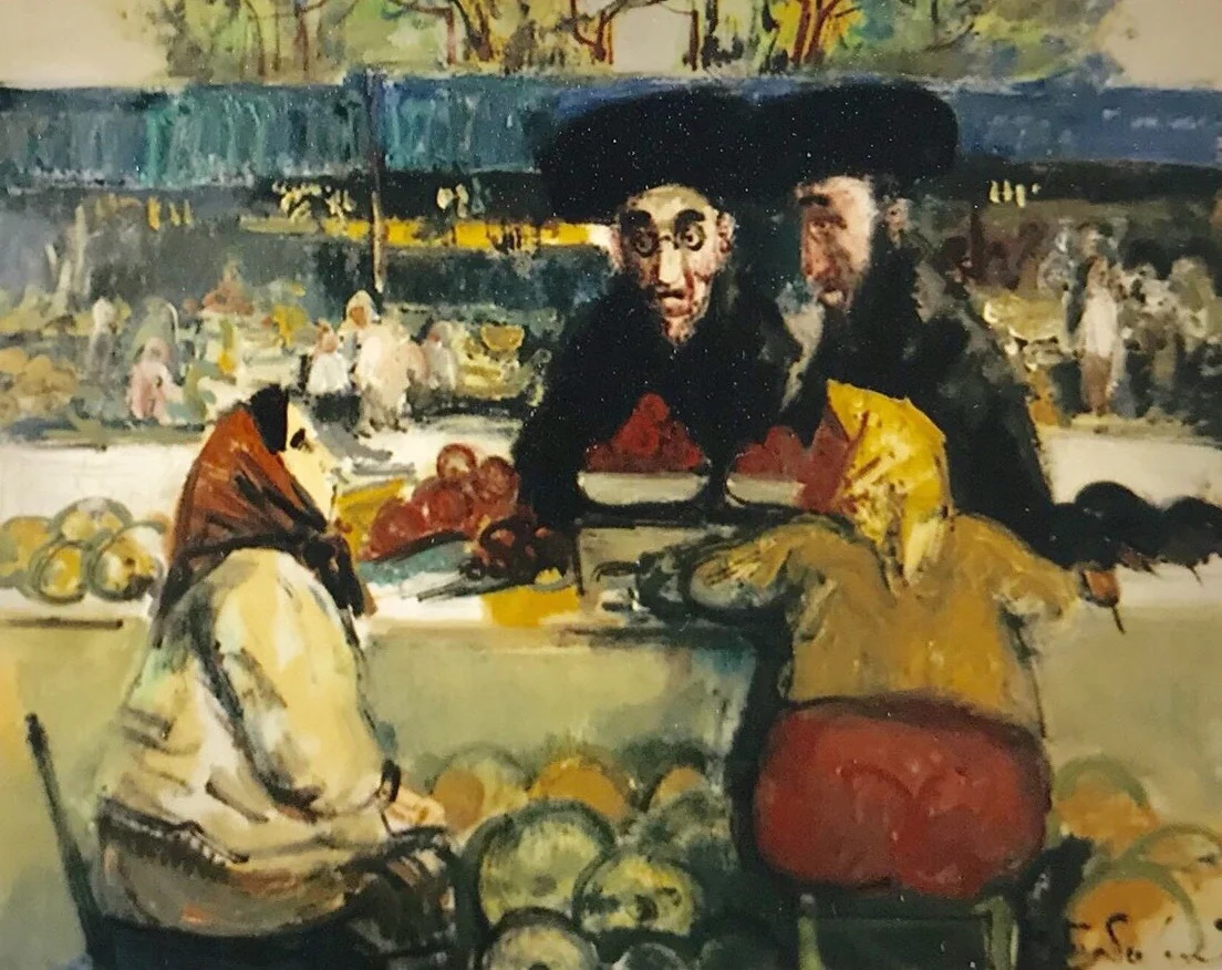 Uman. Hasidim at the Market. 2007 AQ001