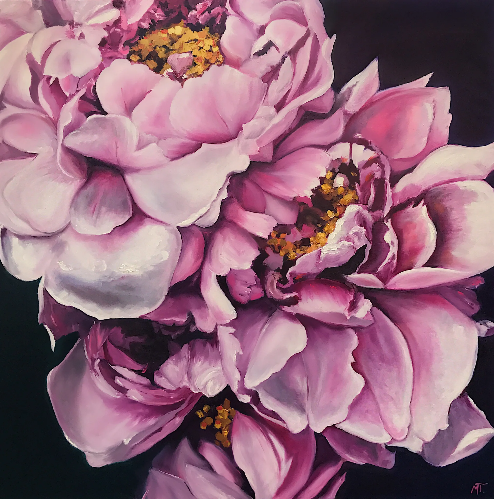 Peonies. A Perfect Pair