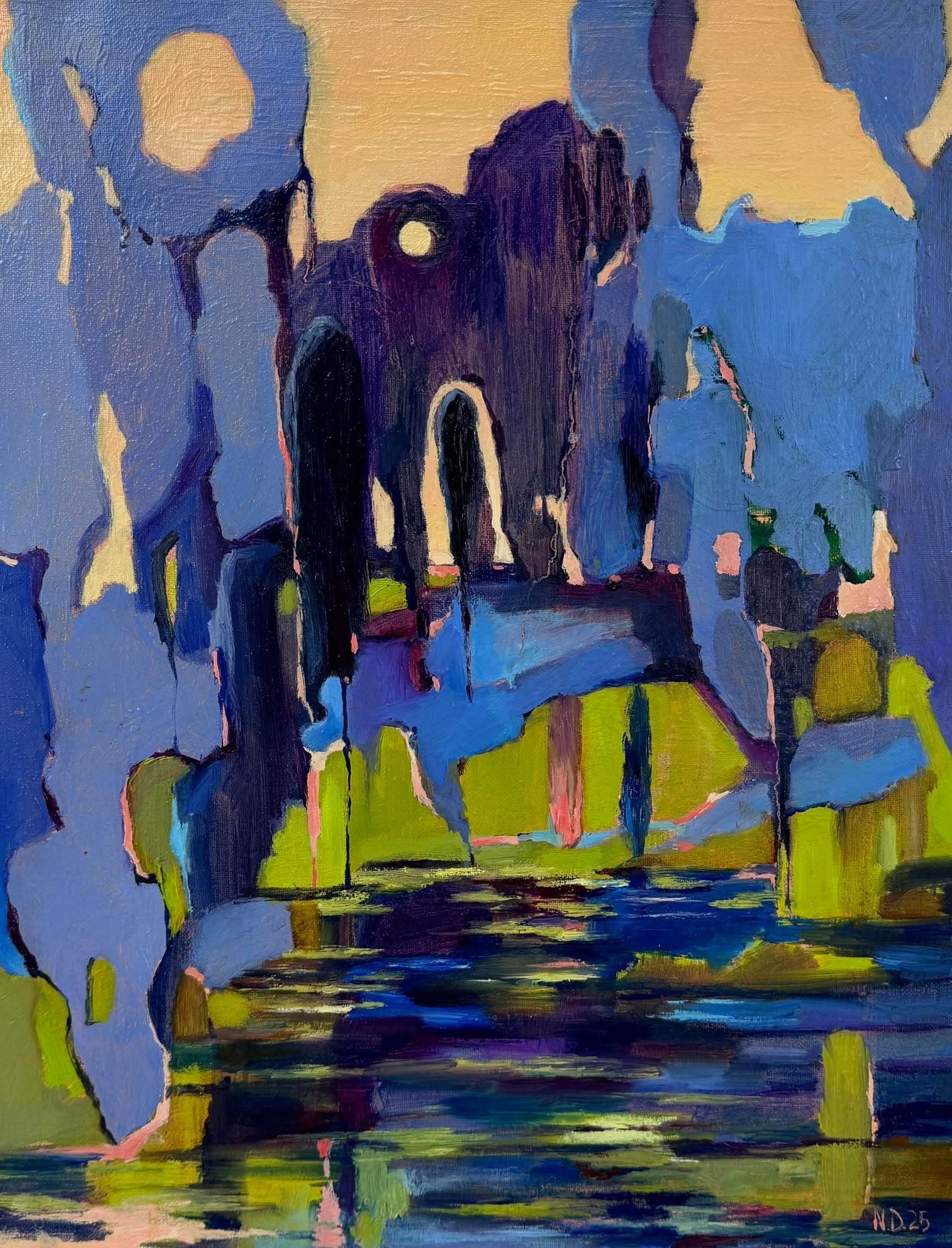 «Island from a Dream» — Oil on canvas · Nikita Dmytrenko