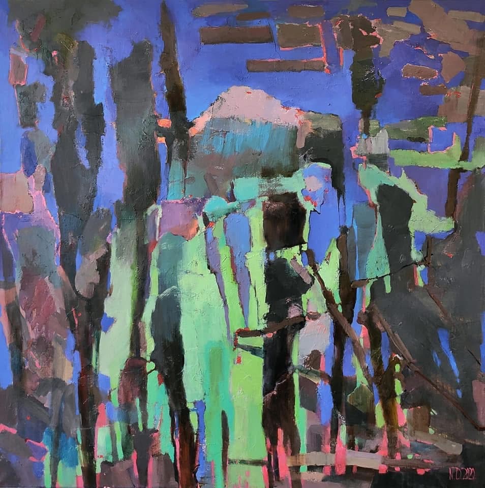 Cypress Hill — Oil on canvas · Nikita Dmytrenko