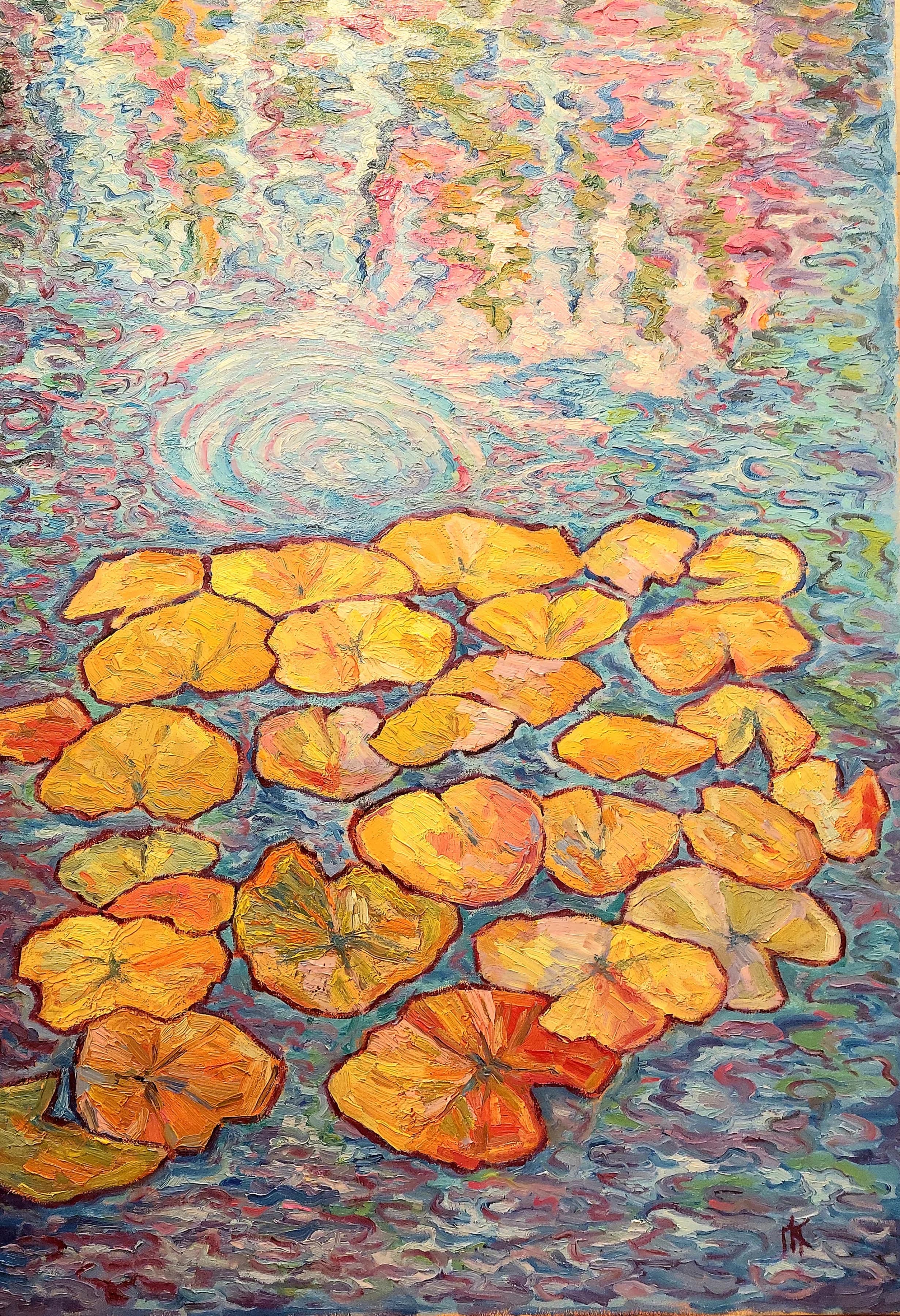 'DANCE. LILIES' — Oil on canvas · Pavlo Kiryakov