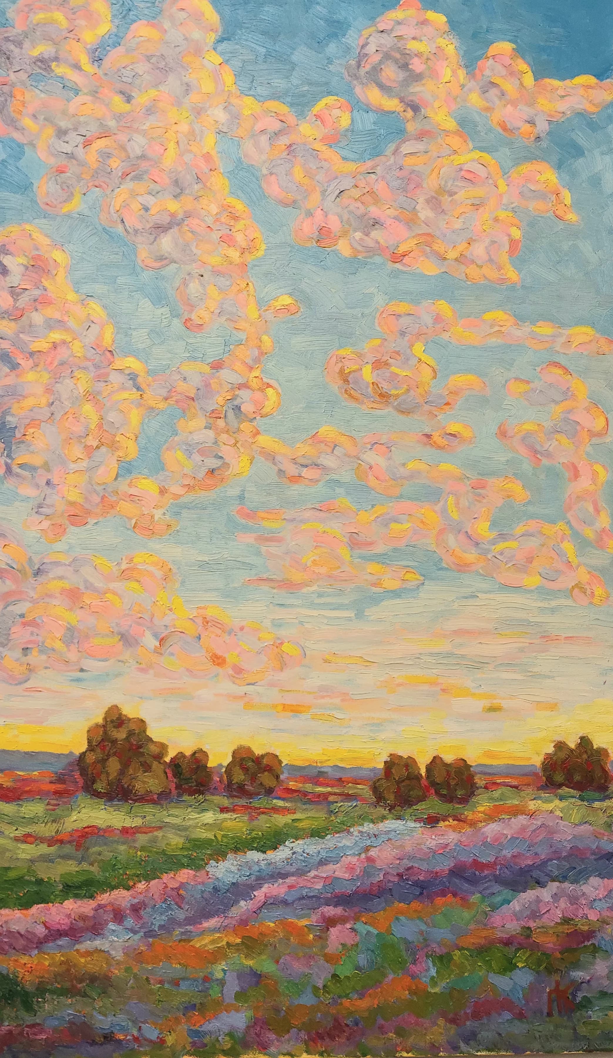 'SUNSET' — Oil on canvas · Pavlo Kiryakov