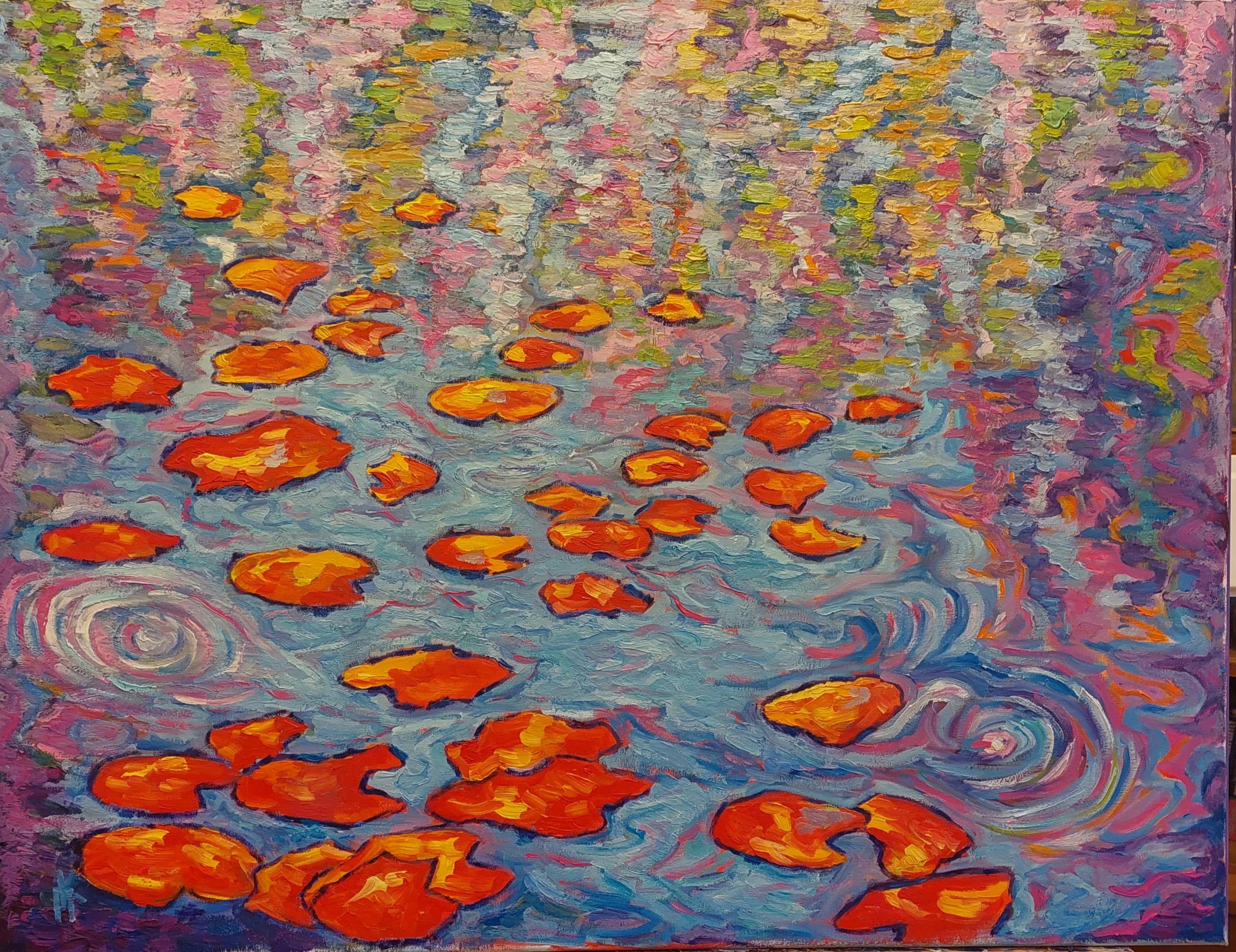 'THE OLD WHIRLPOOL' — Oil on canvas · Pavlo Kiryakov