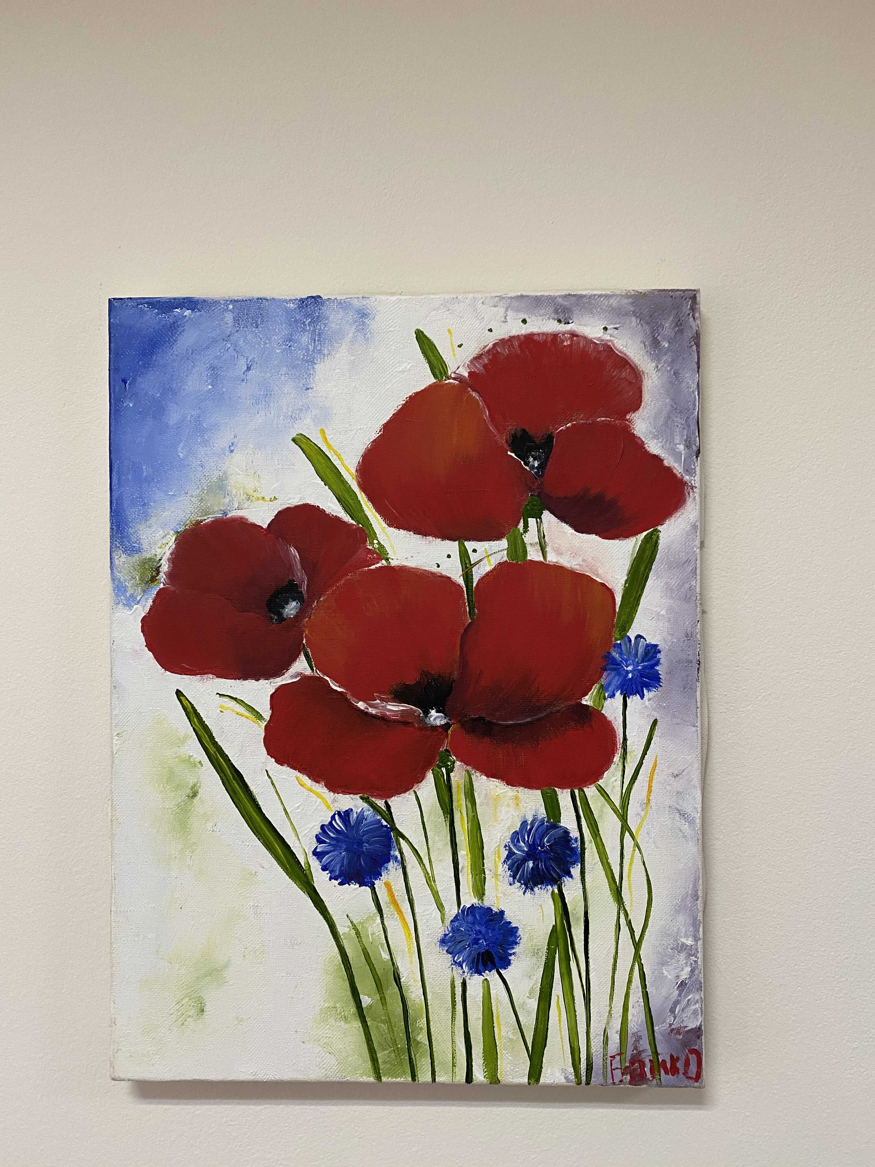 Field poppies