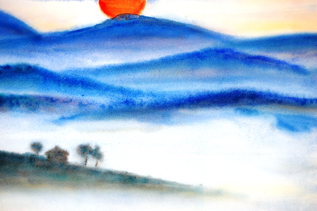 Morning in the Carpathians