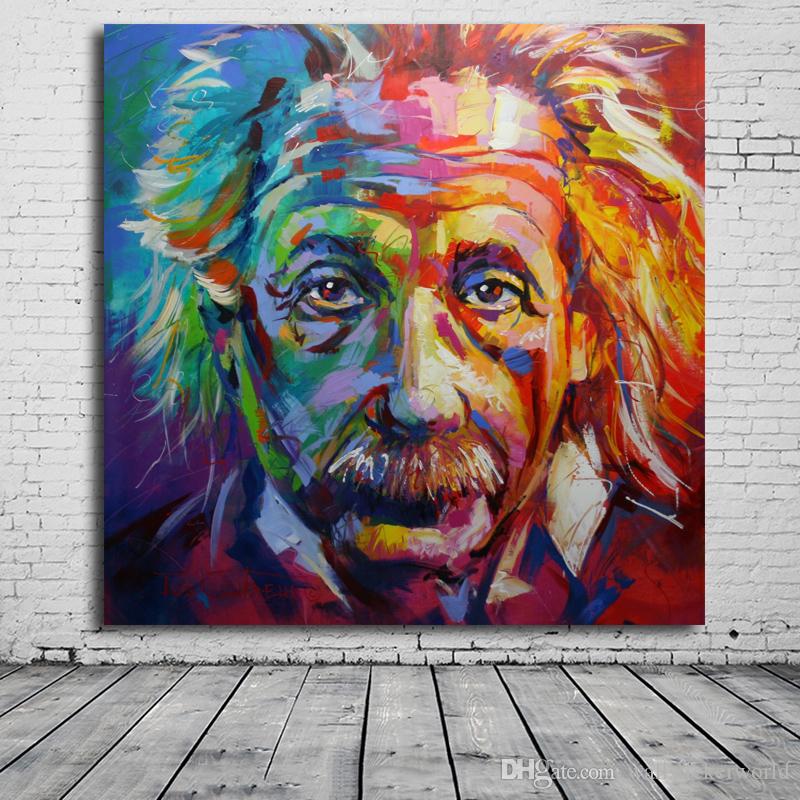 Painting "Tired Einstein"