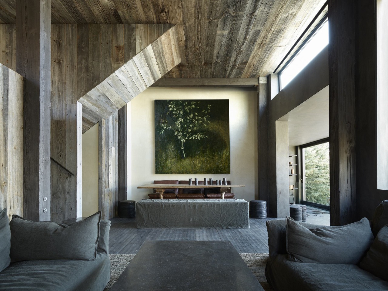 Green Tree (diptych)