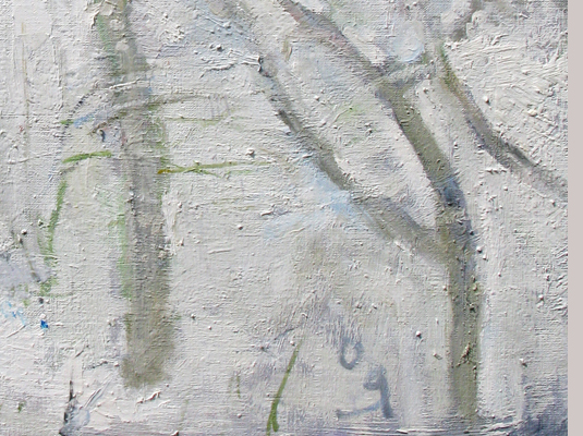 Painting "Winter" Elena Yablonskaya, 2000