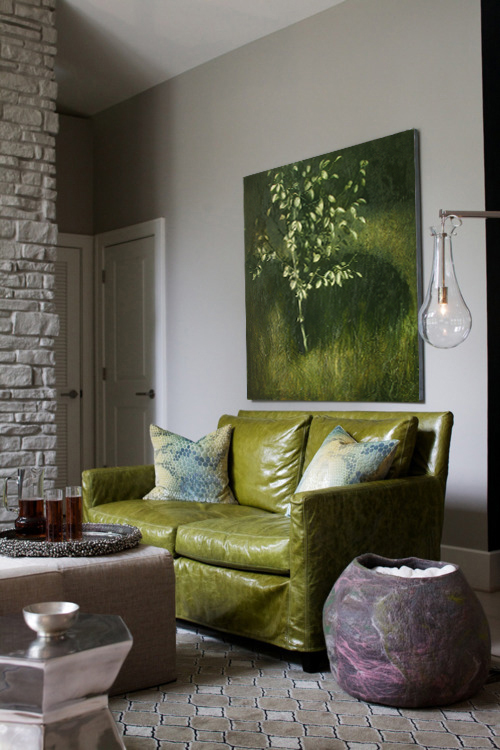 Green Tree (diptych)