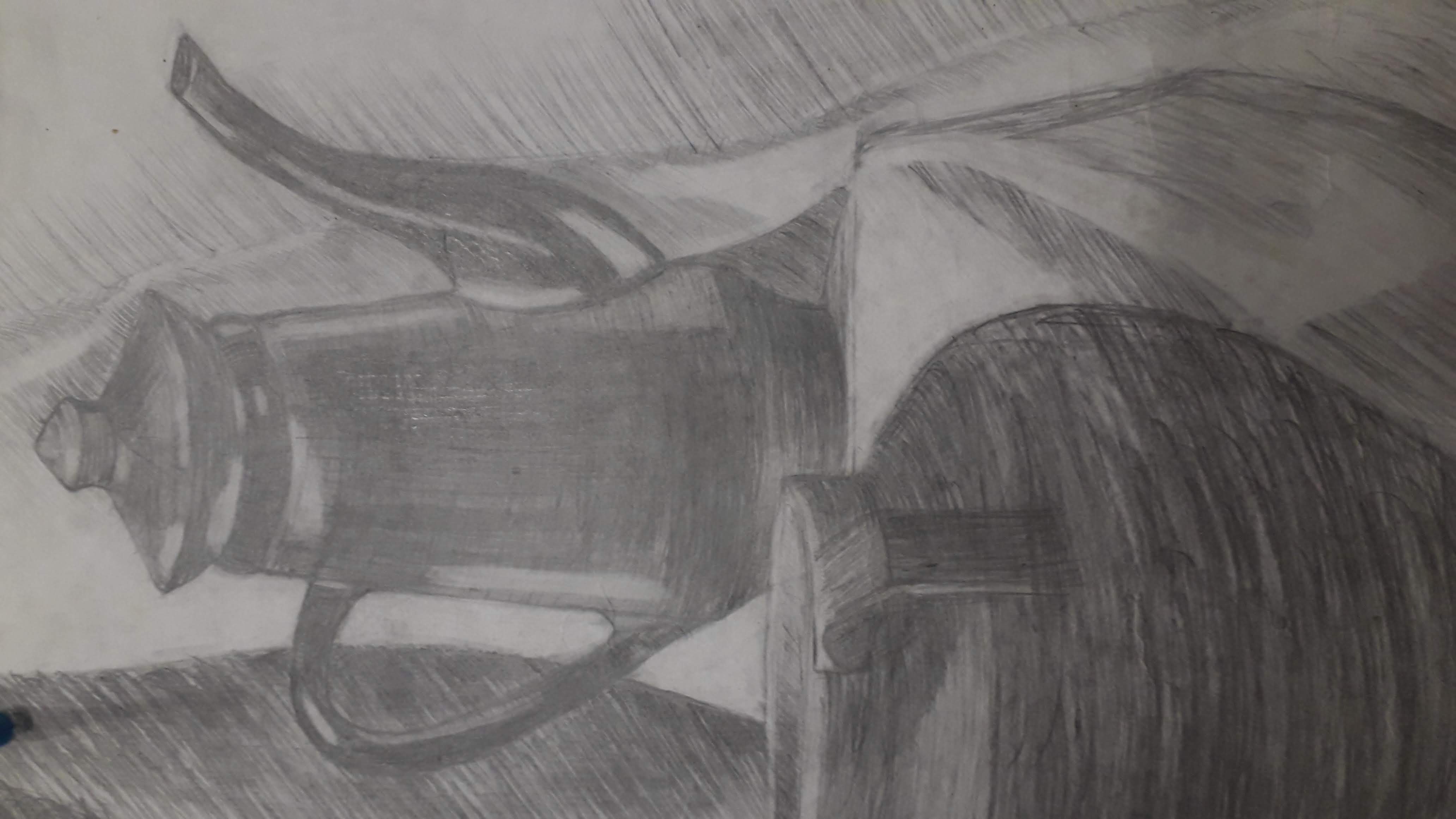 Still life with ceramics