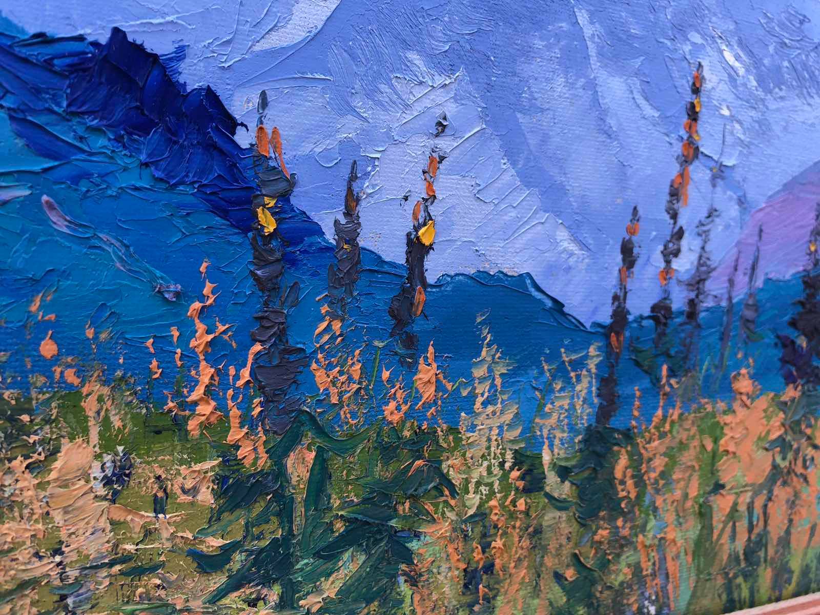 Painting "Alps"