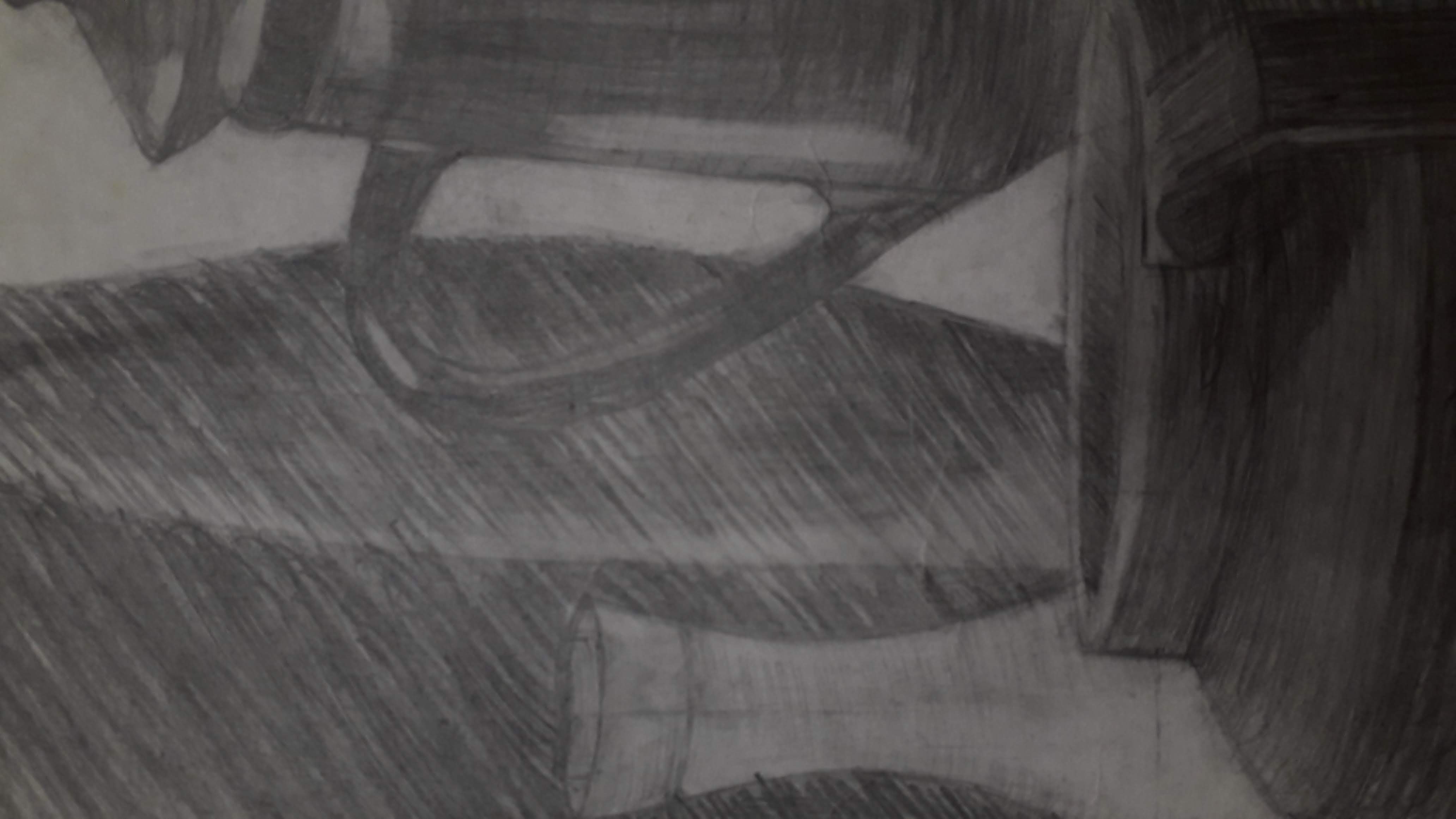 Still life with ceramics