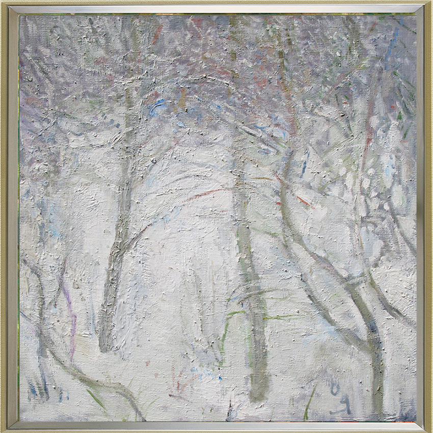 Painting "Winter" Elena Yablonskaya, 2000