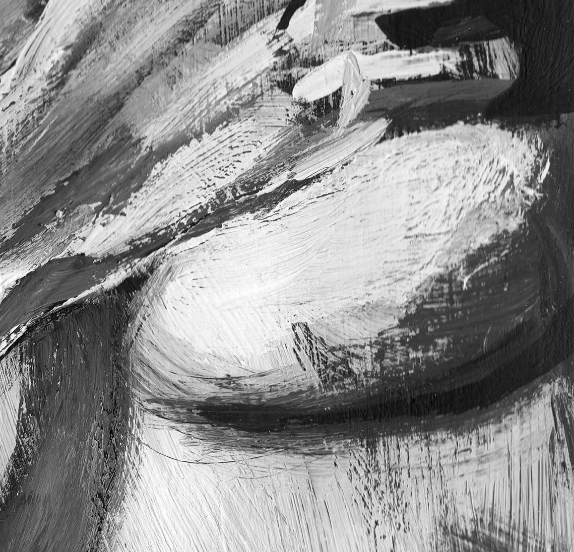 Black and White Autoportrait