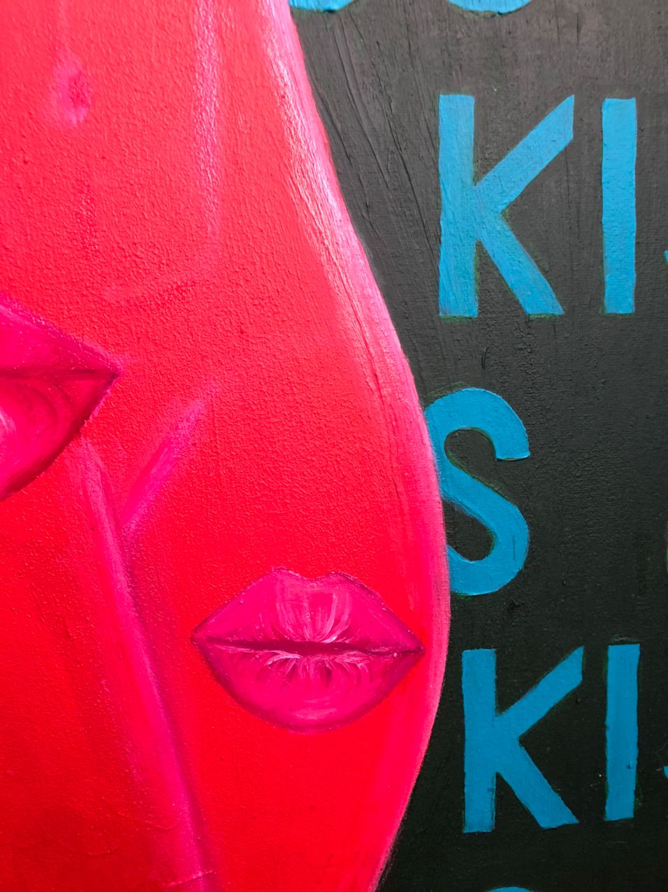 "How many kisses on you"