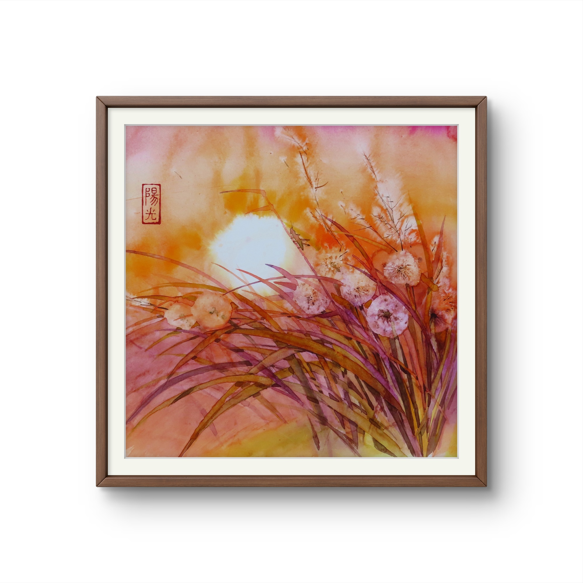 First sunset of summer