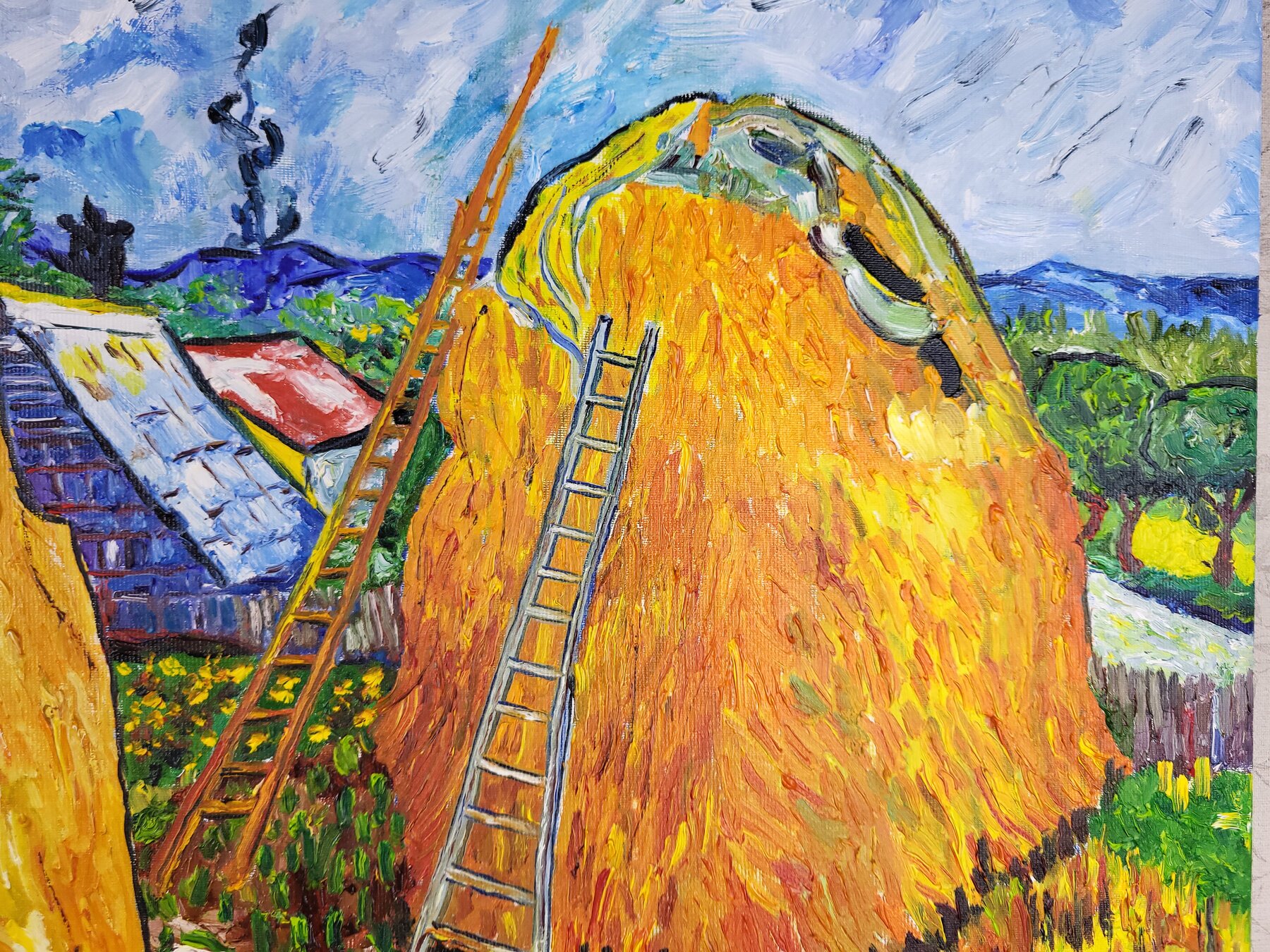 Haystacks in Provence