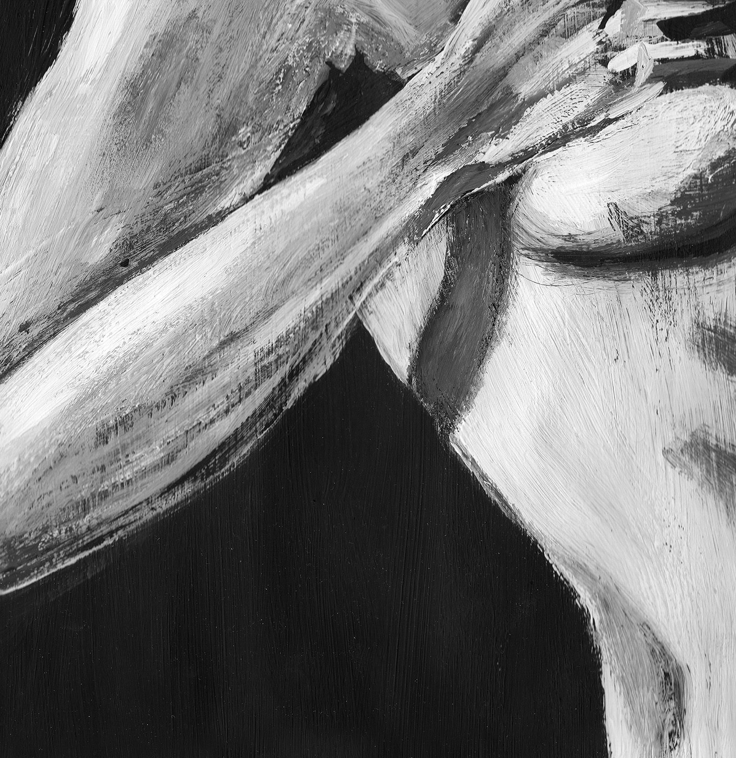 Black and White Autoportrait