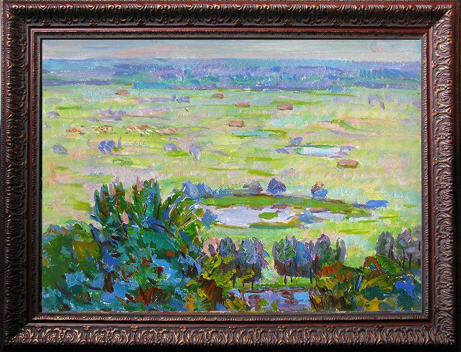 Painting "Sednev. Dali." Vasily Chegodar, 70s