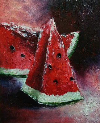 Watermelon painting