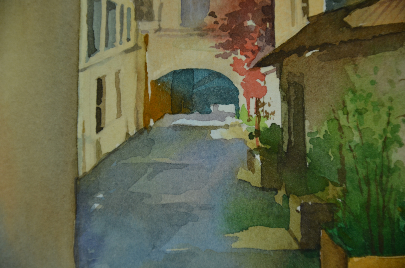 The streets of Versailles.