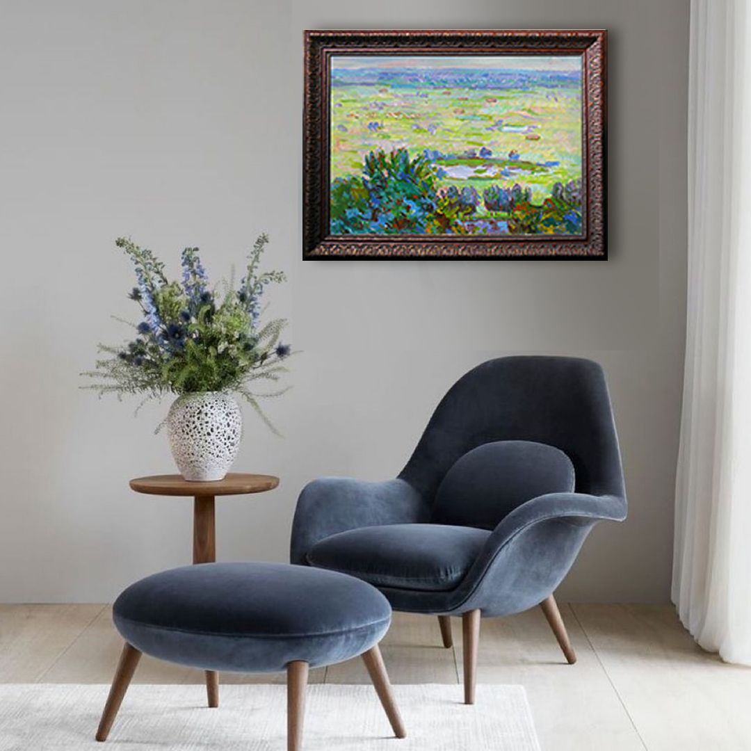 Painting "Sednev. Dali." Vasily Chegodar, 70s