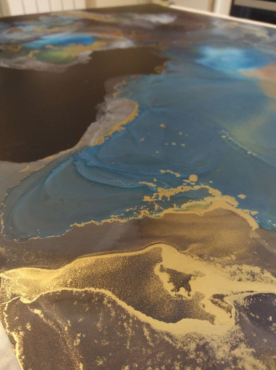 Space dust explosion