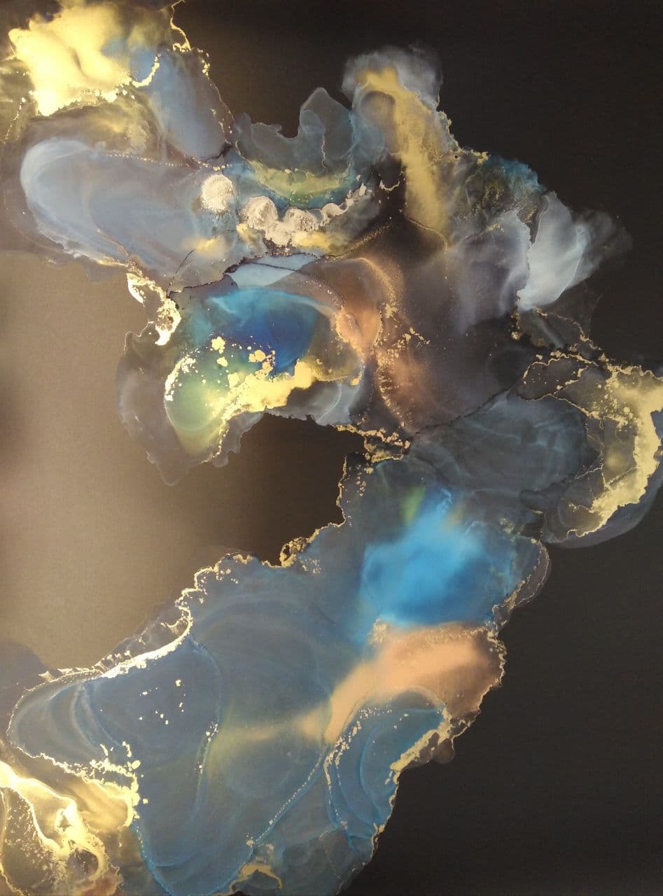 Space dust explosion