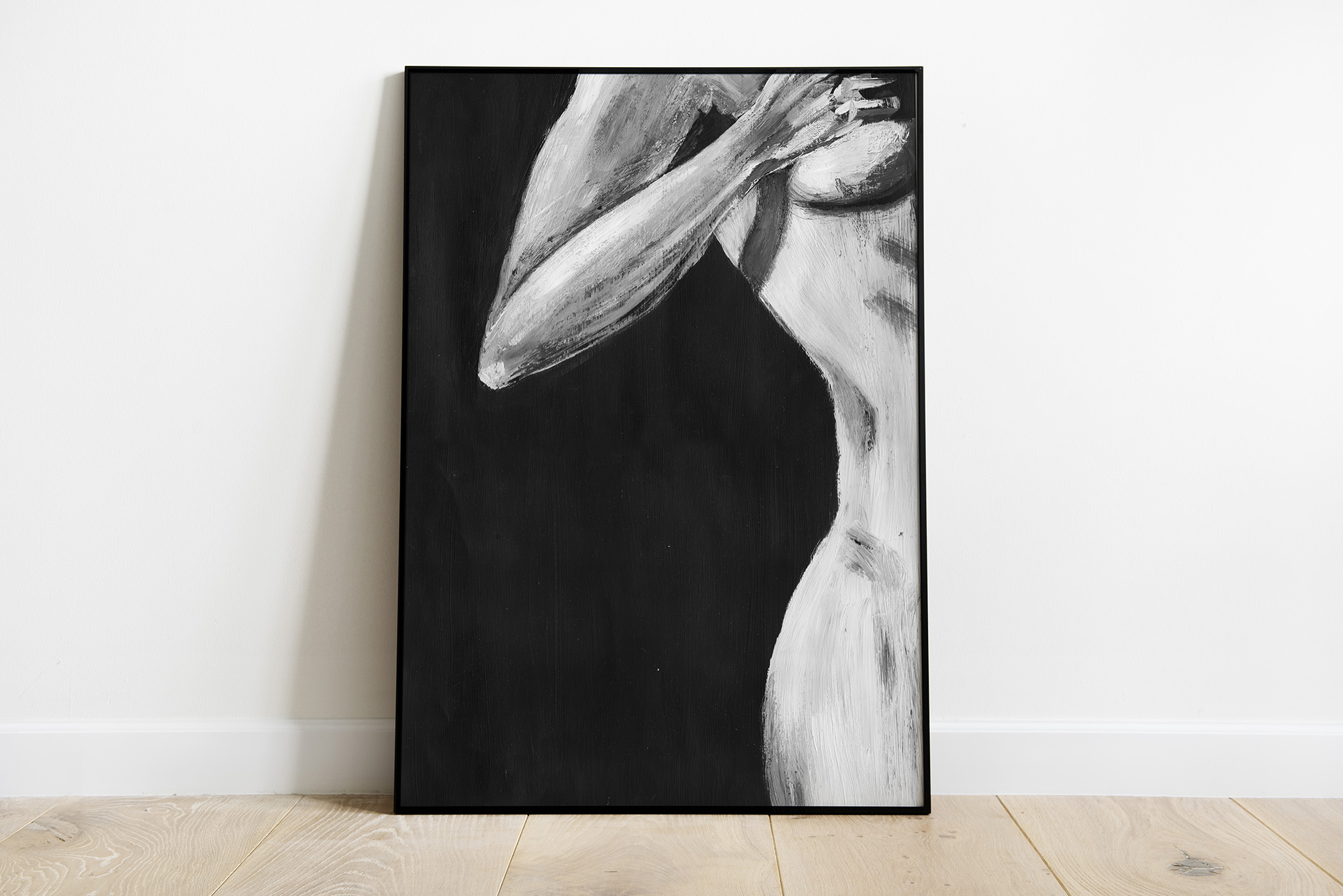 Black and White Autoportrait