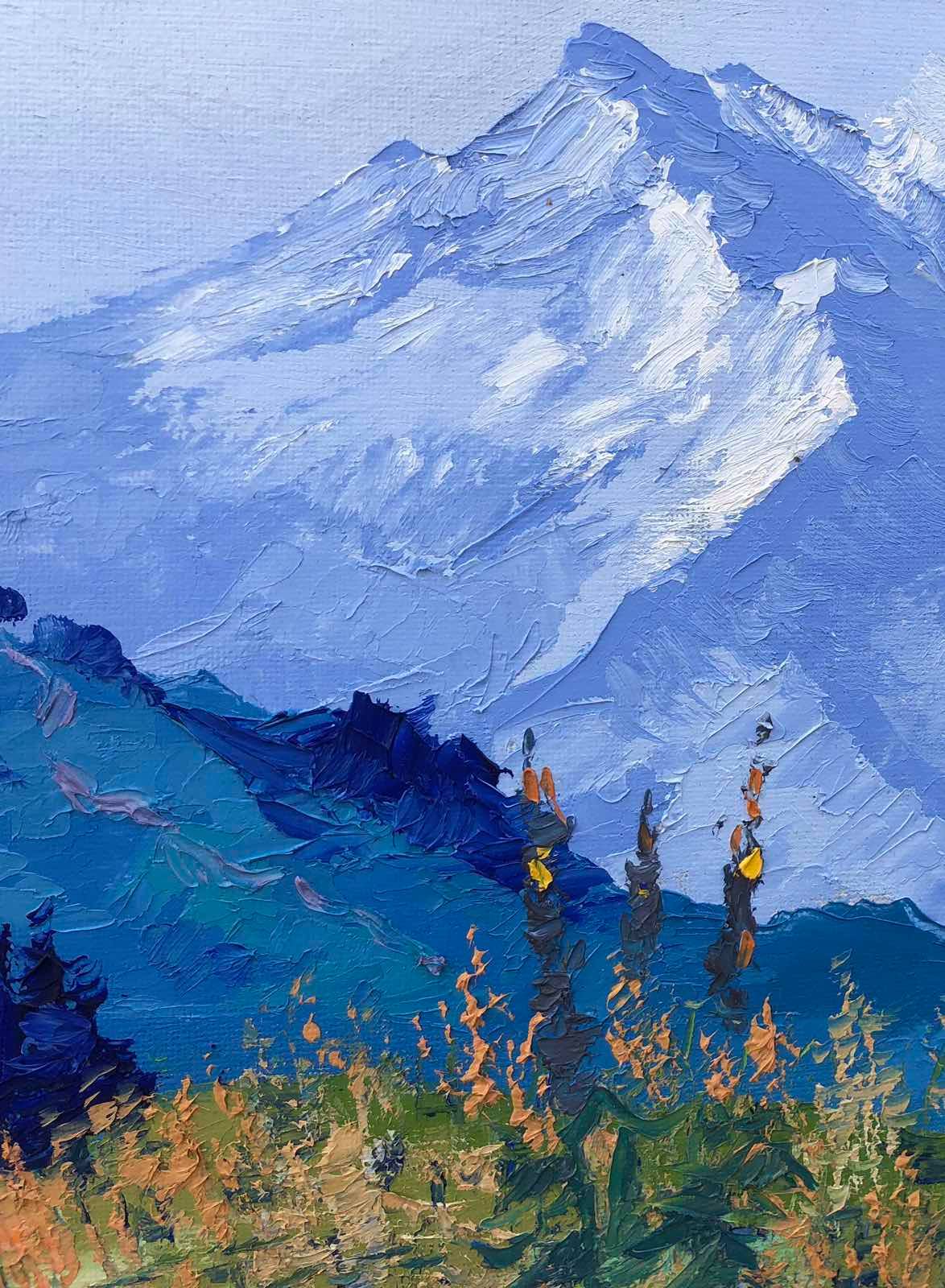 Painting "Alps"