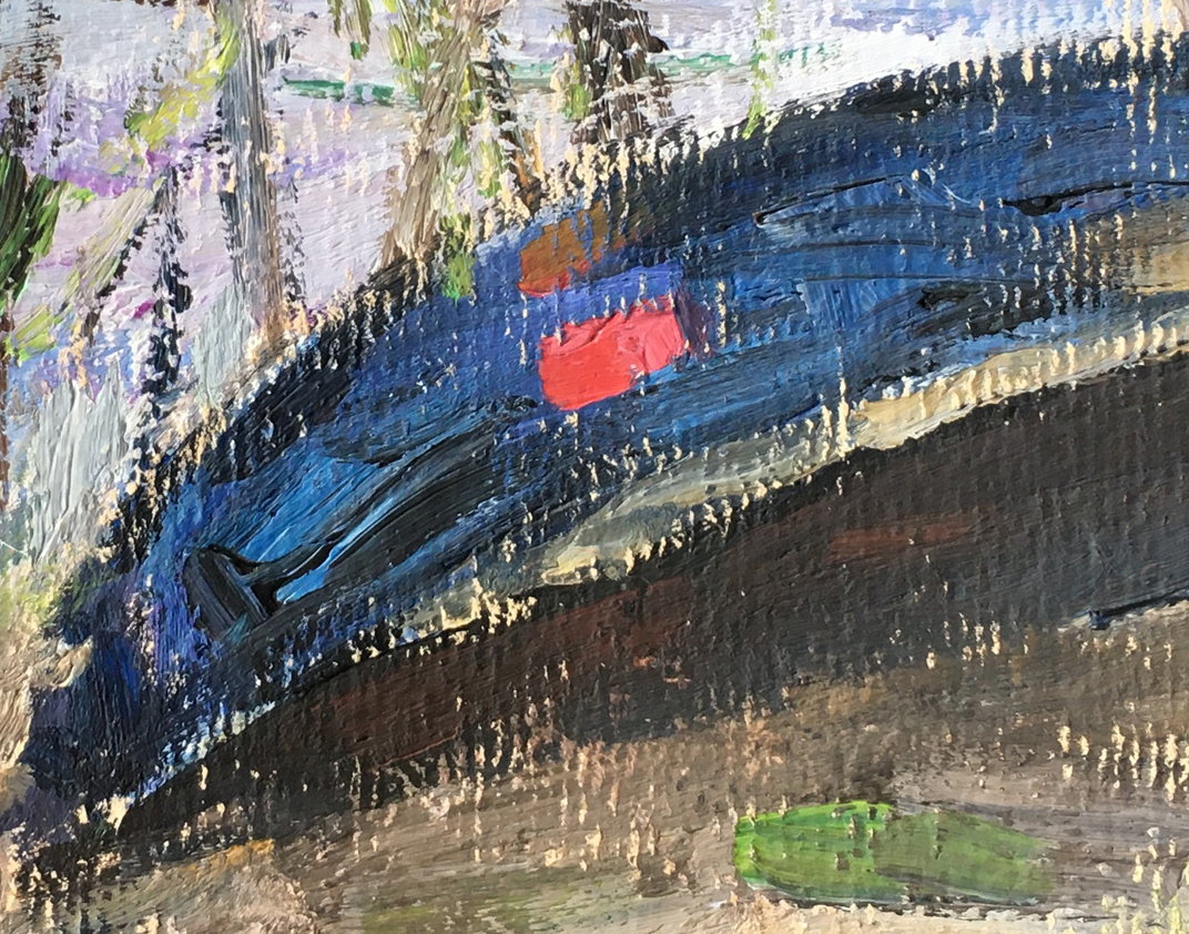 "Preparing for Spring" by Evgeny Volobuev, 1970s.